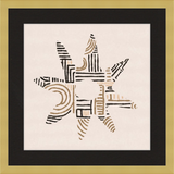 Cartouche Framed Art Print