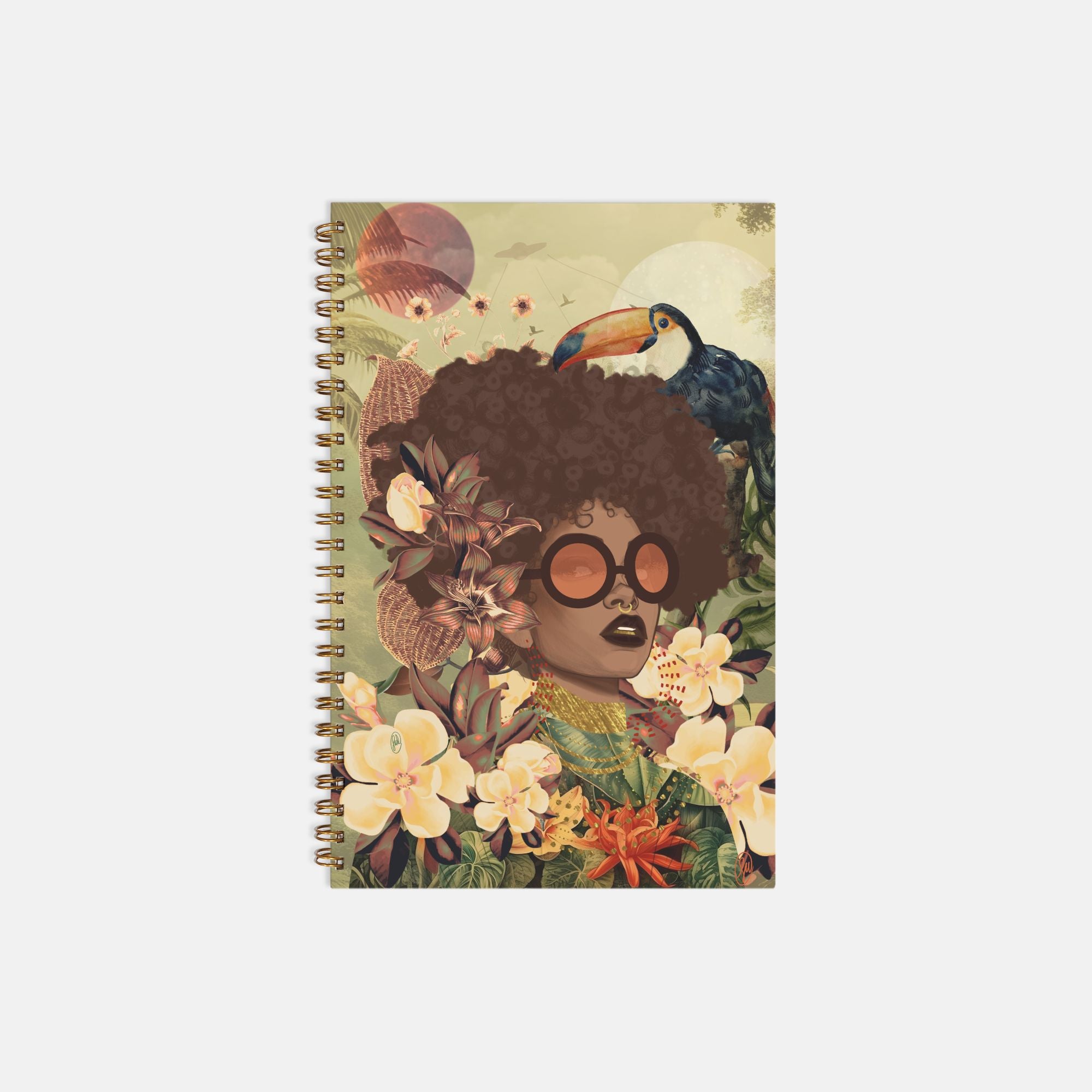 Collage Works No. 1 Hardcover Notebook