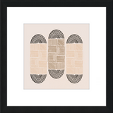 Cartouche Framed Art Print