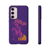 Ride or Die Cowgirl Pattern Phone Case - Tough & Trendy