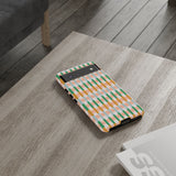 Stylish Striped Pattern Phone Case - Tough & Trendy