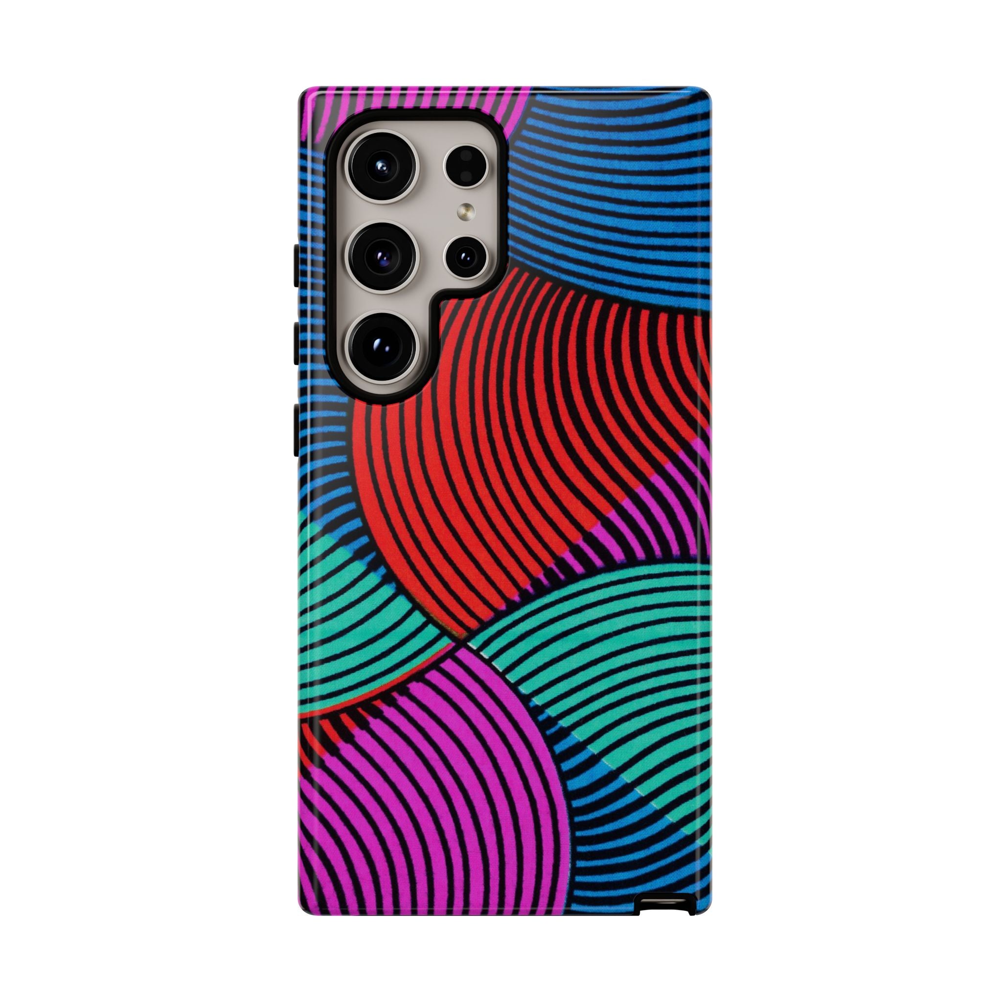 Ankara Print and Pattern Phone Case - Tough & Trendy