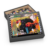 See For Yourself Art 500-Piece Puzzle: Tropical Beauty with Florals and Toucan