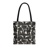 Cobblestone Black Original Art Tote Bag