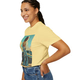 Miami Vibes Retro Women's Graphic T-shirt