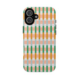 Stylish Striped Pattern Phone Case - Tough & Trendy