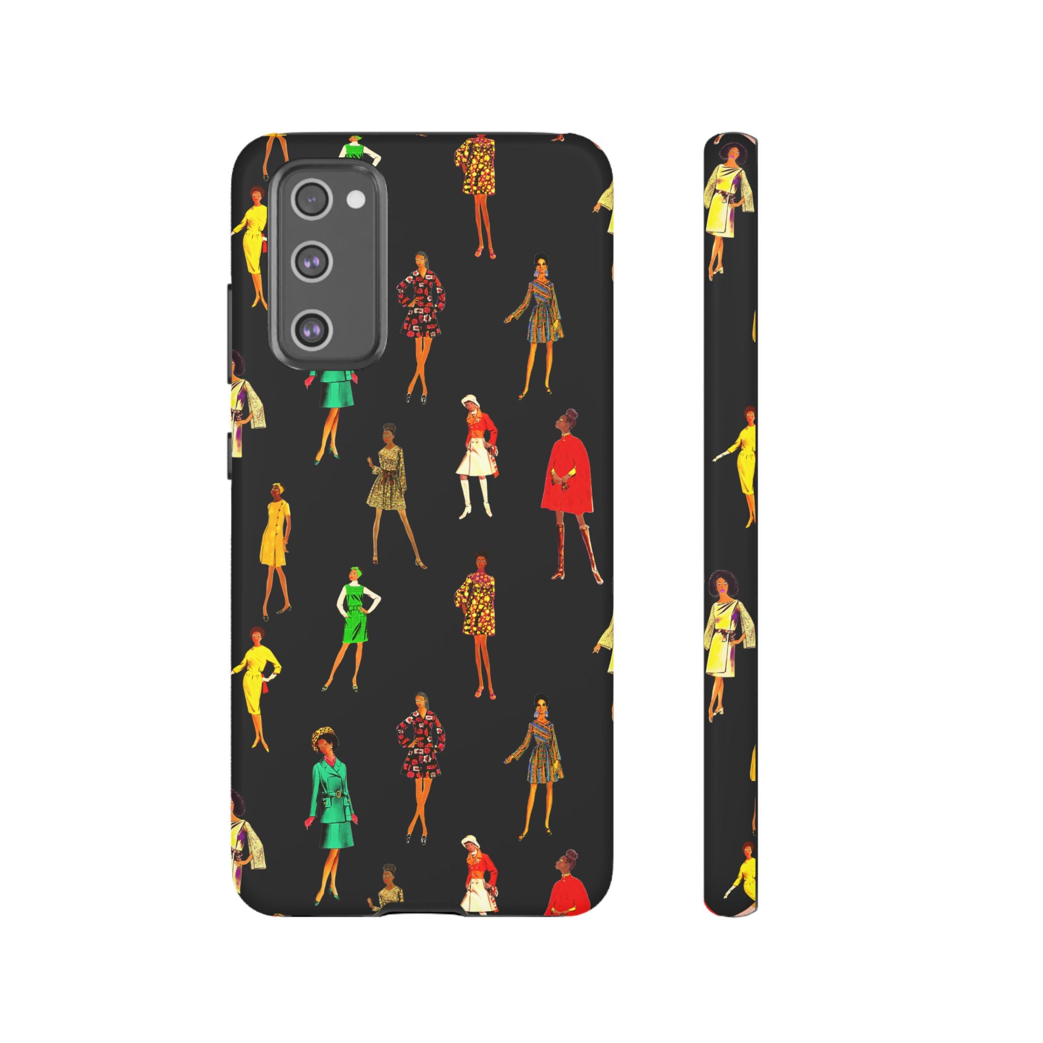 Vintage Fashion Ladies Phone Case - Tough & Trendy