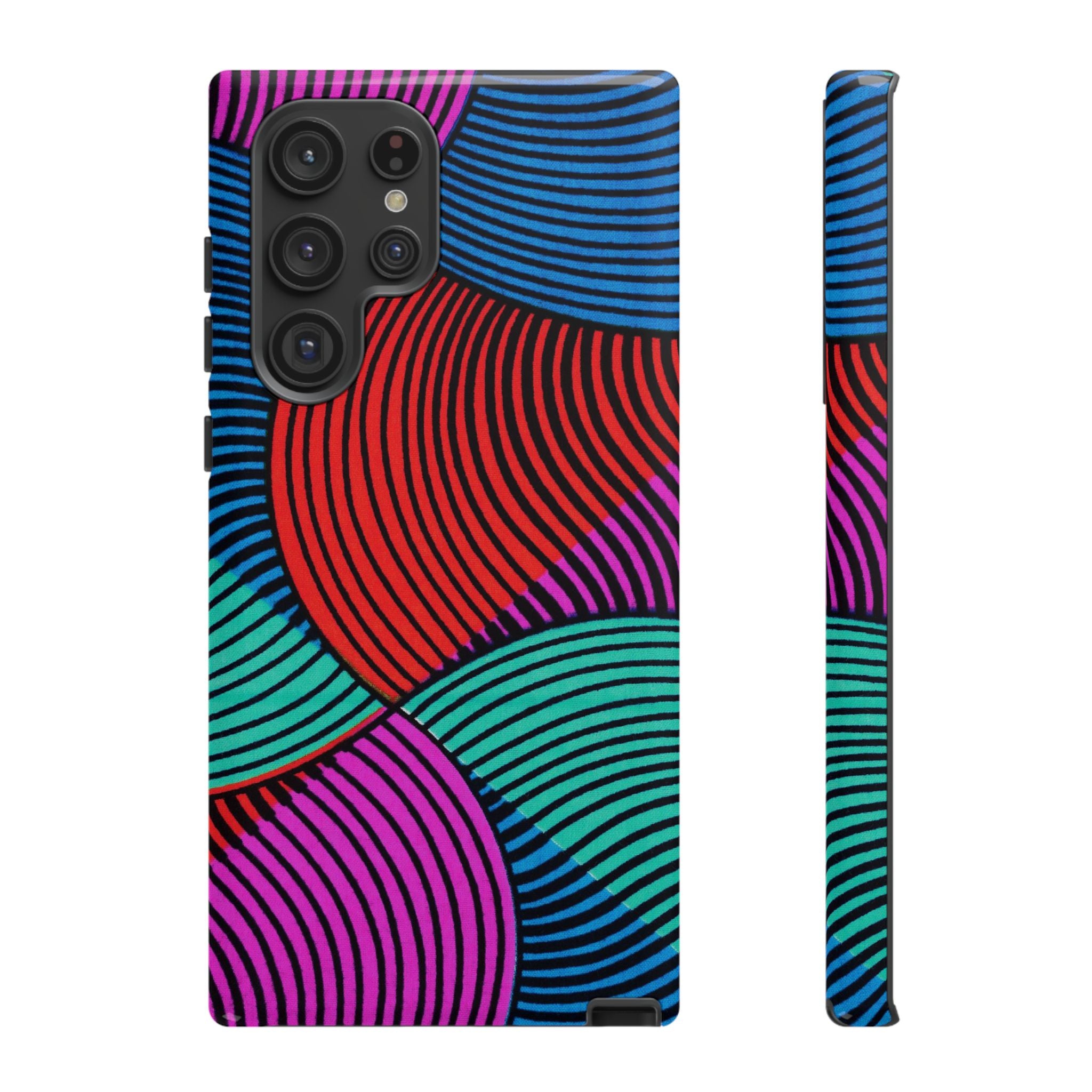 Ankara Print and Pattern Phone Case - Tough & Trendy