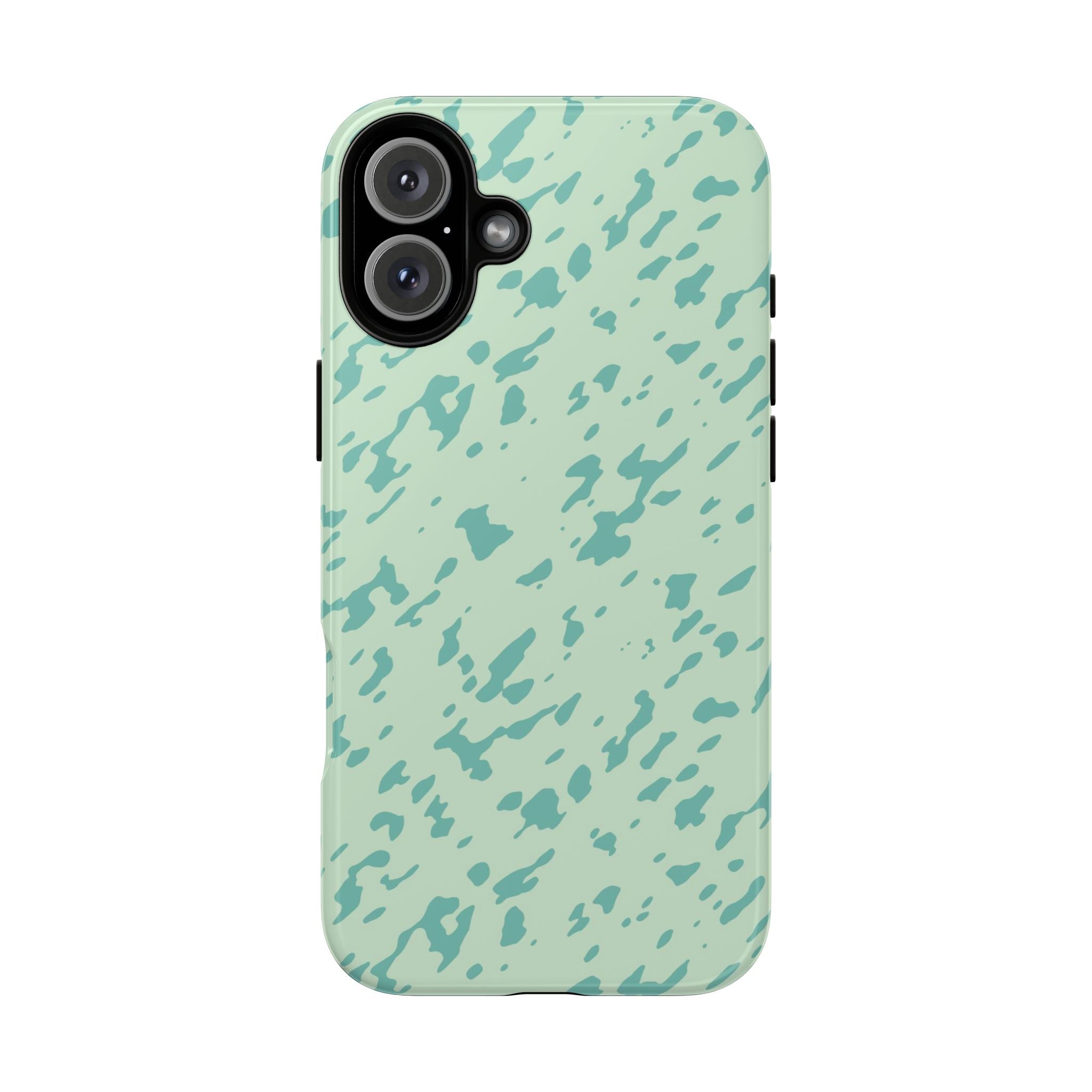 Turquoise Marble Pattern Phone Case - Tough & Trendy