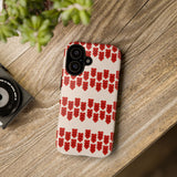 Hearts Aligned Pattern Phone Case - Tough & Trendy