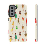 Ivory Vintage Fashion Ladies Phone Case - Tough & Trendy