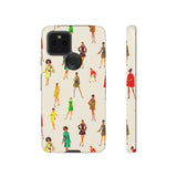 Ivory Vintage Fashion Ladies Phone Case - Tough & Trendy