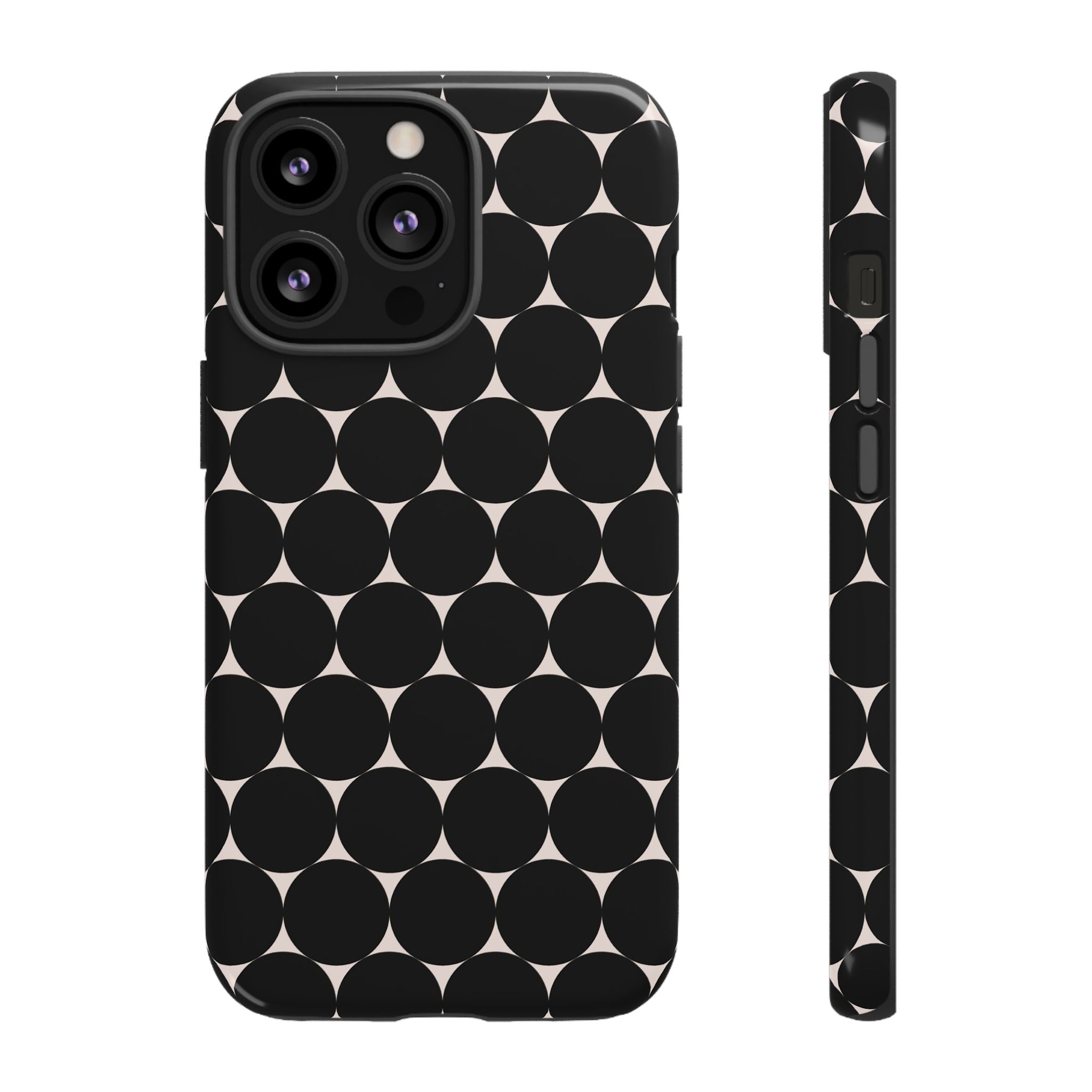 Star and Dot Phone Case - Tough & Trendy