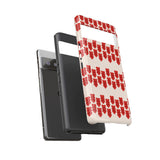 Hearts Aligned Pattern Phone Case - Tough & Trendy