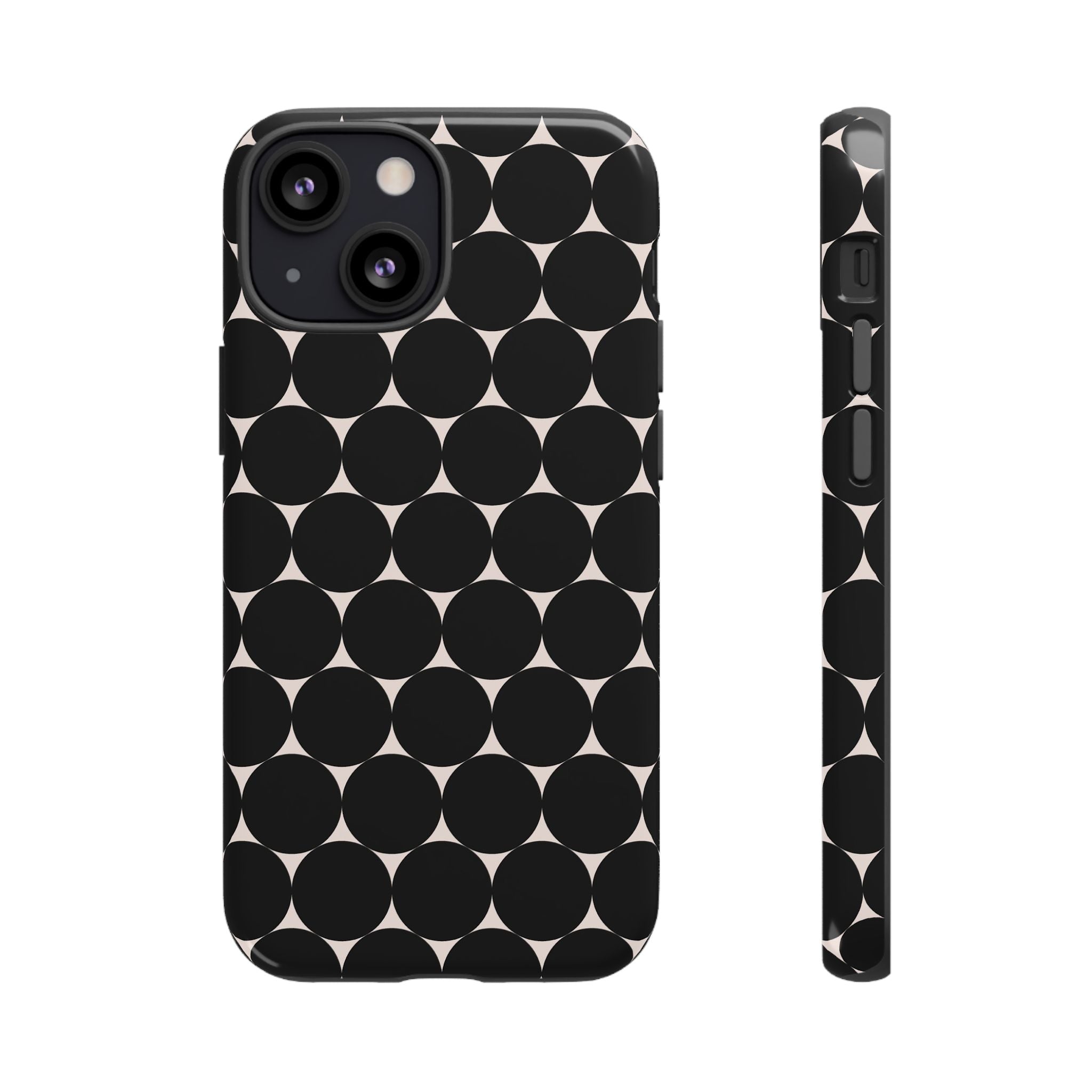 Star and Dot Phone Case - Tough & Trendy