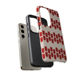 Hearts Aligned Pattern Phone Case - Tough & Trendy