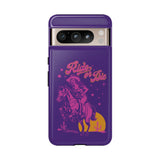 Ride or Die Cowgirl Pattern Phone Case - Tough & Trendy