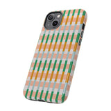 Stylish Striped Pattern Phone Case - Tough & Trendy