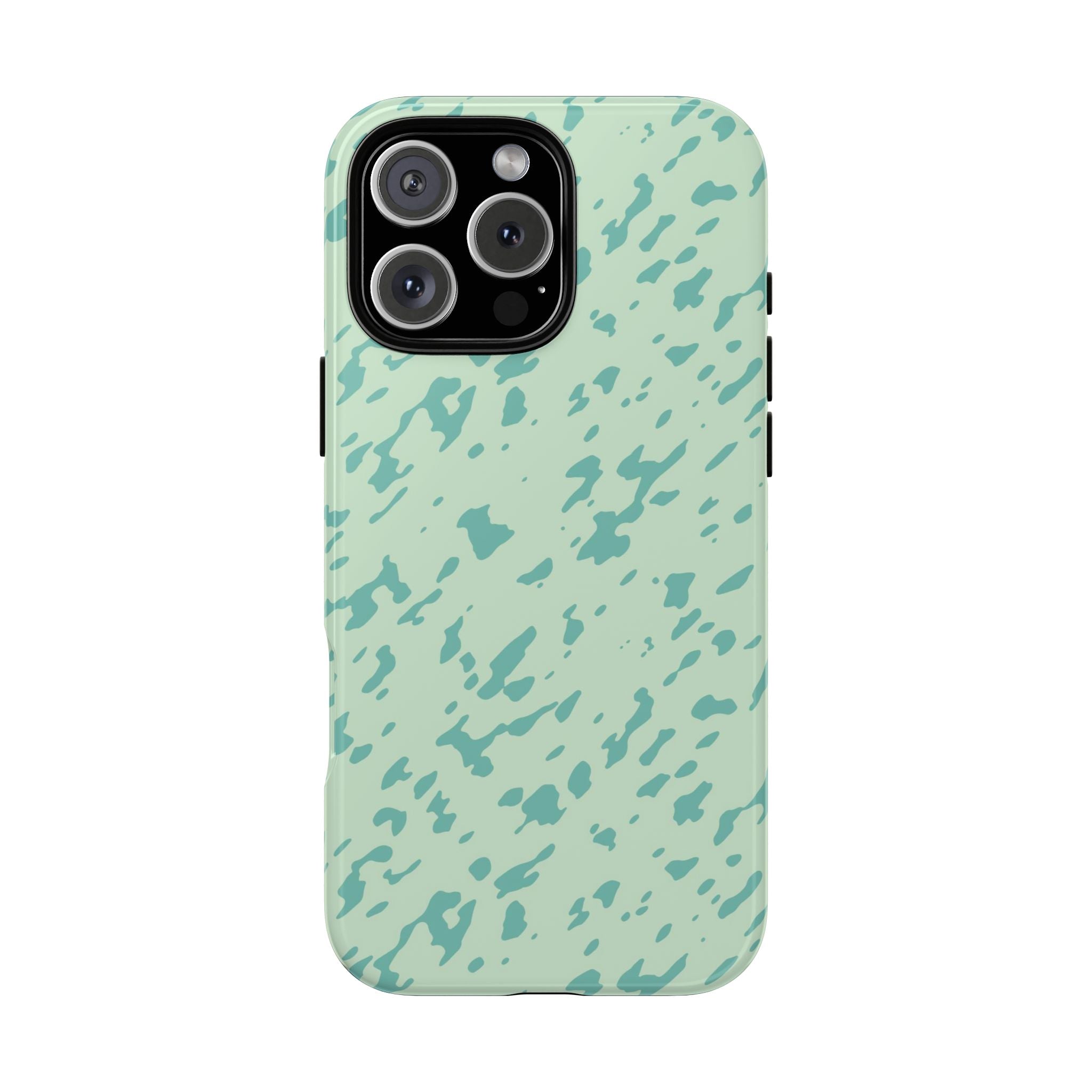 Turquoise Marble Pattern Phone Case - Tough & Trendy