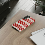 Hearts Aligned Pattern Phone Case - Tough & Trendy