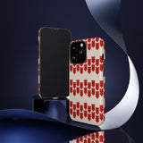 Hearts Aligned Pattern Phone Case - Tough & Trendy