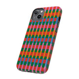 Candy Striped Pattern Phone Case - Tough & Trendy