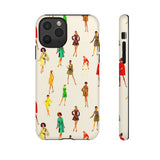 Ivory Vintage Fashion Ladies Phone Case - Tough & Trendy