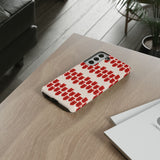 Hearts Aligned Pattern Phone Case - Tough & Trendy