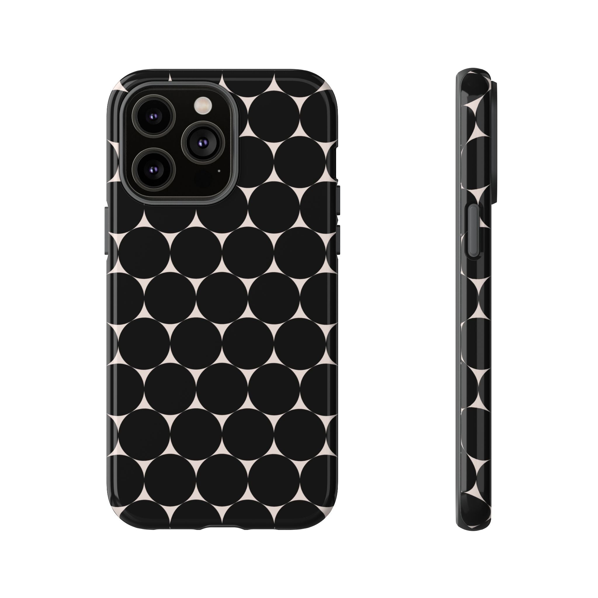 Star and Dot Phone Case - Tough & Trendy