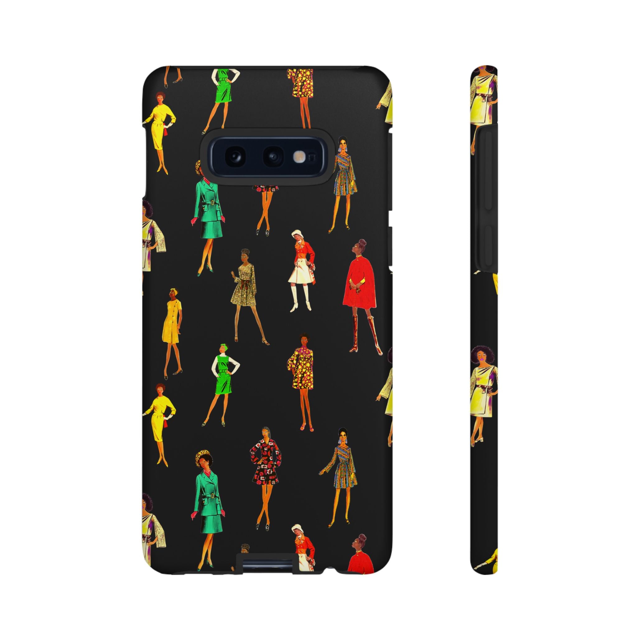 Vintage Fashion Ladies Phone Case - Tough & Trendy