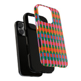 Candy Striped Pattern Phone Case - Tough & Trendy