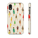 Ivory Vintage Fashion Ladies Phone Case - Tough & Trendy