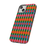 Candy Striped Pattern Phone Case - Tough & Trendy