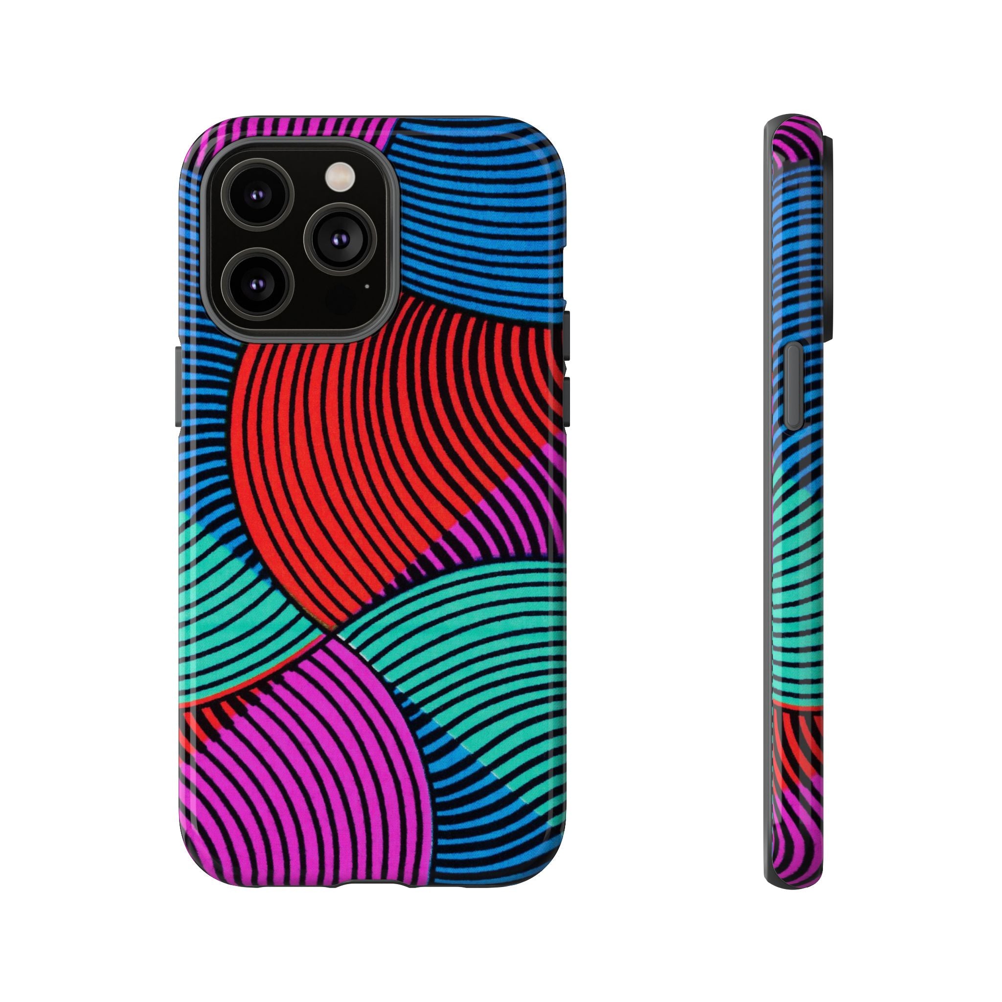 Ankara Print and Pattern Phone Case - Tough & Trendy