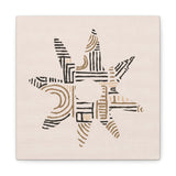 Adinkra Cartouche Mini Canvas Gallery Wrap