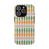 Stylish Striped Pattern Phone Case - Tough & Trendy