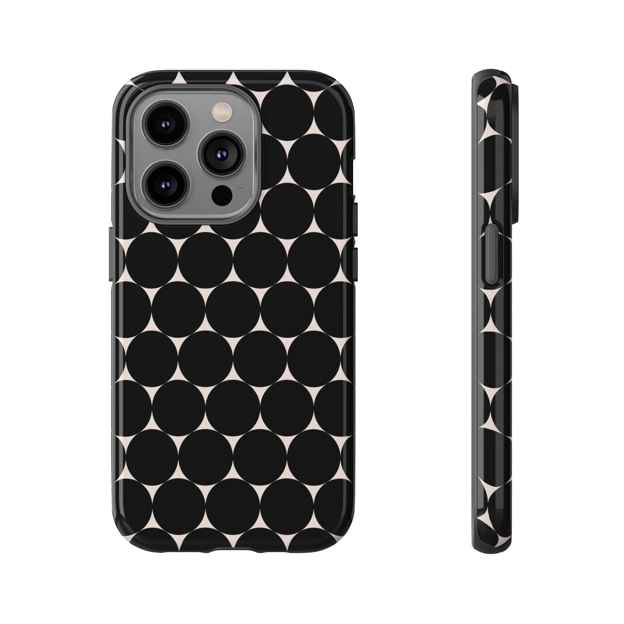 Star and Dot Phone Case - Tough & Trendy