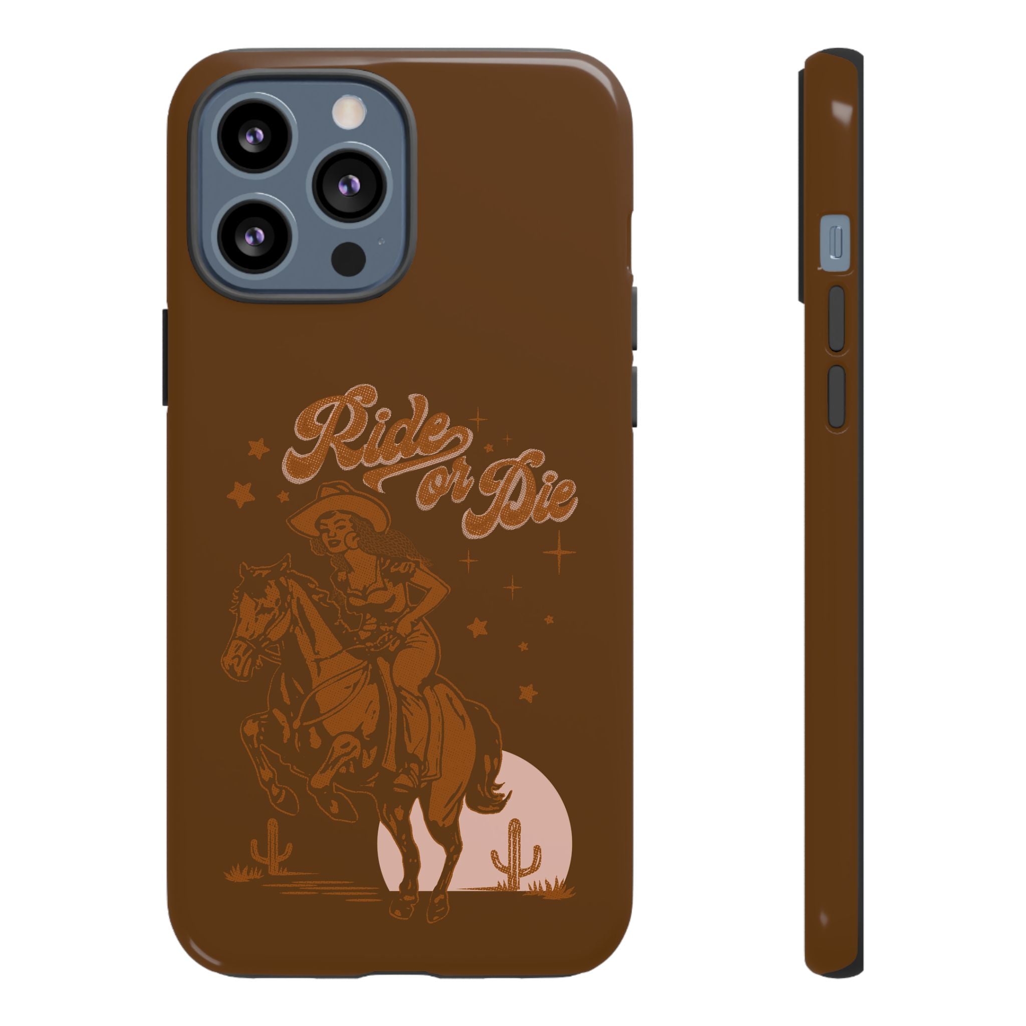 Ride or Die Cowgirl Phone Case - Tough & Trendy