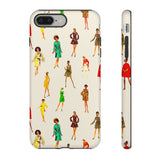 Ivory Vintage Fashion Ladies Phone Case - Tough & Trendy