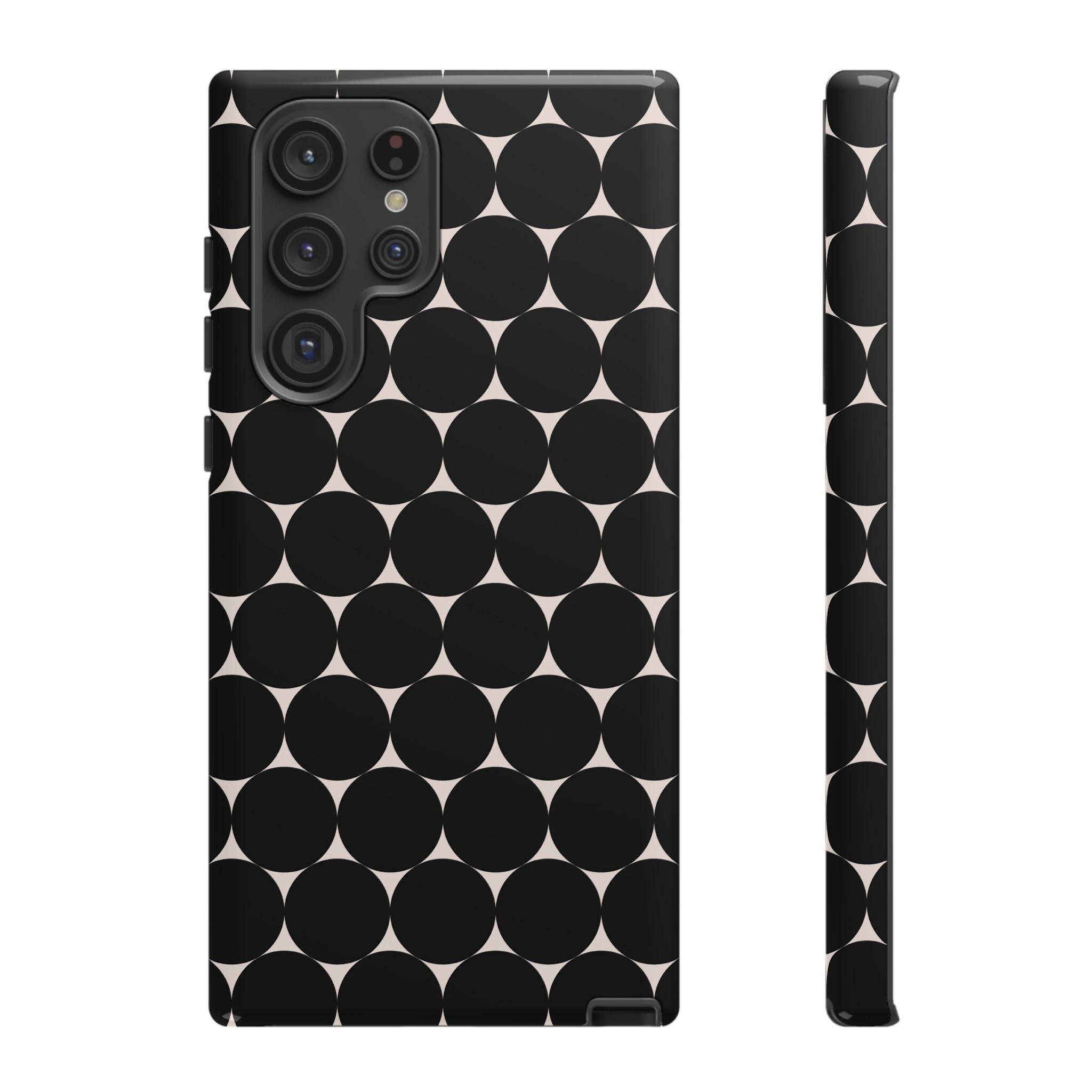 Star and Dot Phone Case - Tough & Trendy