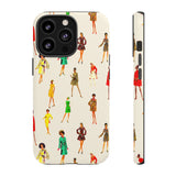 Ivory Vintage Fashion Ladies Phone Case - Tough & Trendy