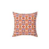 African Skies Blue Pillow - Spun Polyester Square Cushion