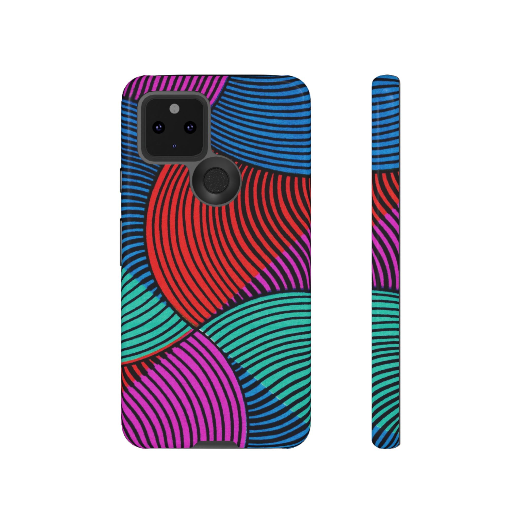 Ankara Print and Pattern Phone Case - Tough & Trendy