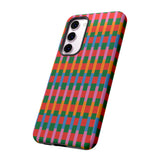 Candy Striped Pattern Phone Case - Tough & Trendy