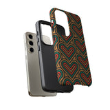 Hearts Beat Pattern Phone Case - Tough & Trendy