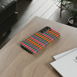 Candy Striped Pattern Phone Case - Tough & Trendy