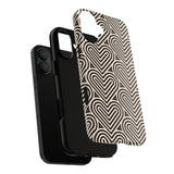 Hearts Beat Pattern Phone Case - Tough & Trendy