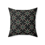 Forestry Geometric Pillow - Spun Polyester Square Cushion