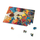 Legacy Weaver 500-Piece Puzzle: Tropical Beauty with Florals and Toucan