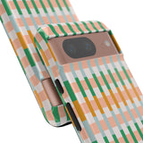 Stylish Striped Pattern Phone Case - Tough & Trendy